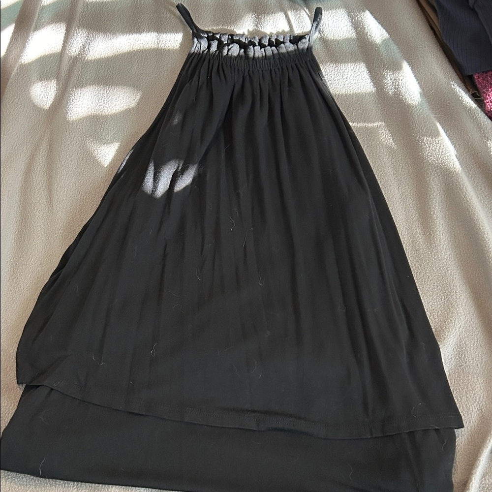 Black Sleeveless Top